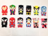 Cartoon Spider-Man, Iron Man Superman Bat Silicone Phone Cover Mobile Soft Phone Case for Iphne4 4s 5 5s 6 6plus