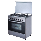 5 Gas Burner Stainless Free Standing Cooker (KZ-905)