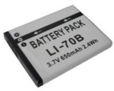 Digital Camera Battery, Camcorder Battery with Higher Capacity, Good Protection IC (li-70B)