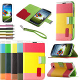 Mobile Phone Case, New Hybrid Leather Wallet Flip Pouch Case Stand for Samsung Galaxy S4 Siv I9500