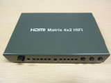 HDMI Matrix 4x2 With Hifi-Audio