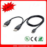 Micro Y Splitter USB Cable