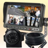 Rear-View System with Quad Monitor Support 4 Cameras Input