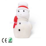 Snowman Shape USB Flash Drive for Christmas Gift