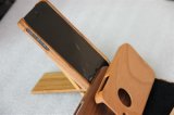 Simple Style Mobile Wood Cover with Wood Stand