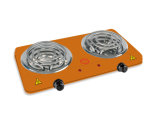 Dark Yellow Colour 2000W Power Hot Selling Electric Double Burner