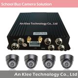 Bus CCTV Camera System with 3G GPS G-Sensor