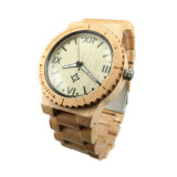 Very Nice Water Resistant Quartz Wooden Watch Ww-011