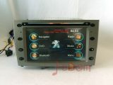 7 Inch in Dash Car Monitor Entertainment DVD Player GPS for Peugeot 407/408