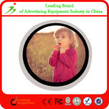 OEM Circular Crystal LED Light Funny Pictures Digital Funia Frame Photo