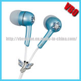 Stereo Earphone with Jewelry for MP3/MP4 Player