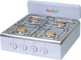 Four Burner Gas Stove with Lid (WHO-1104ATS)