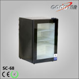 Single Door Glass Display Showcase Refrigerator (SC68)