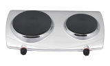 Double Electric Hot Plate Counter Stove Top - Metal (HP-C620)