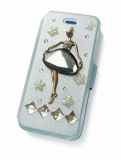 Crystal Candy Color Rhinestone Dancer Mobile Phone Cover (MB1244)