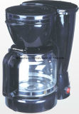 10-Cup Kitchen Coffee Coffeemaker Brewer with Glass Cafe Carafe