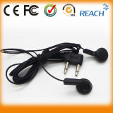 China Supplier Disposable Earphones Wired Airline Earphone