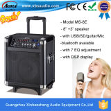 8-Inch Professional Rechargeable Trolley Active PA Speaker