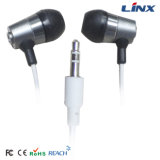 Metal Earphone with Logo Lasered