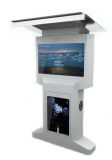 55/42 Dual Sides Free Standing LCD Display