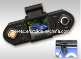1.5 Inch Hottest Functional HD LCD Dual Len with GPS Mini Car DVR Recorder Black Box (R532-DUAL LEN)