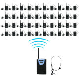 Tp-Wireless Tour Guide System Audio Device for Tour Guiding, Conference, Simultaneous Translation, Meeting, Museum Visiting1 Transmitter40 Receiver