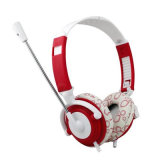Fashion Computer Multimedia Headset with Microphone (MV-420)