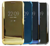 2016 New Arrival Smart Mirror Flip Cover Case for Samsung Galaxy S7 Edge