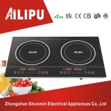 High Quality Two Burners Induction Cooker/Induction Cooktop with Pure Copper Coil