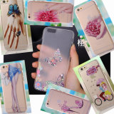 Color Painting, Relief Sculpture a Diamond Mobile Phone Case for iPhone 6s