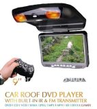 9 Inch HD Car Flip Down/Roof Mount DVD Player with USB/SD/IR/FM Transmitter/32bits Games