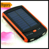 Hot Sellign Portable 6000mAh Solar Mobile Phone Power Bank Charger