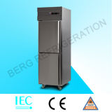 Kitchen Freezer Stainless Steel Freezer Refrigerator with Ce