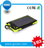 2016 New Product 8000mAh Solar Mobile Power Bank Solar Charger