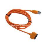 Orange Color USB Cable for Micro Phone (RHE-A3-004)