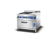 Stainless Steel 4-Burner Gas Rrange with Gas Griddle/ Oven (HGR-76)