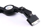 Retrackable Data 3 in 1 USB Flexible Charger Cable