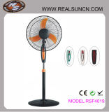 Stand Fan with Round Black Base RSF4019
