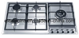 Gas Hob with 5 Burners and Stainless Steel Panel (GH-S9175C)