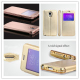 Luxury Leather Flip Mobile Cover for Samsung Galaxy S6/S7 Note4/Note5 Phone Case