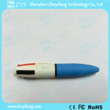 Custom 4 Colors Ball Point Pen USB Flash Drive (ZYF5008)