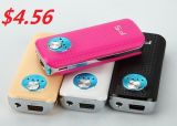 Fish Mouth 18650 Lithium Battery Portable Power Bank, External Emergency Backup Battery, USB Universal Chargers Pack for Mobile Phones