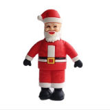 3D PVC Santa Claus 1GB ~ 64GB USB Flash Drive