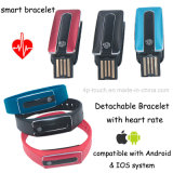 Long Standby Bluetooth Smart Bracelet with Heart Rate Monitor (HB02)