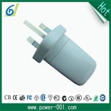 Wholesale Mobile Phone USB Charger UK Standard 5V 1A with CE & RoHS Approved