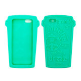 Coffee Cup Shape Silicone Cell Phone/Mobile Case for iPhone 5/6/6p