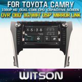 Witson Car DVD Player with GPS for Toyoya Camry 2012-2014 (W2-D8127T) Touch Screen Steering Wheel Control WiFi 3G RDS