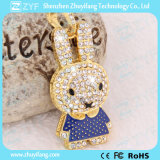 Cute Rabbit Shape Jewelry USB Flash Drive (ZYF1911)