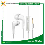 Wired Earphone, Line-Control Headphone for Samsung I9220 Gaming Headset Handsfree White Color