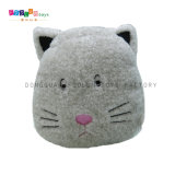 Cute Plush & Stuffed Cat Head Mobile Phone Holder
